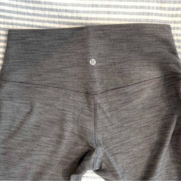 Lululemon Align Leggings - Heather Grey, size 10 - Picture 3 of 4